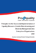 Principles for the successful implementation of equality measures