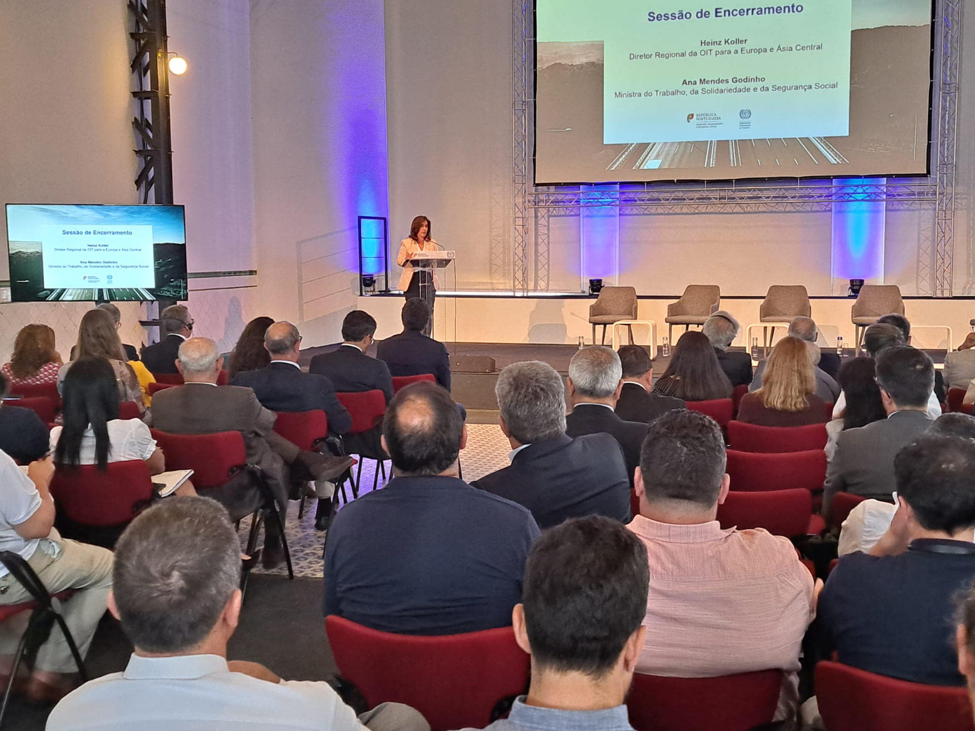 imagem Conferência de Alto Nível de Lançamento do Estudo da OIT «Conduzir a mudança: O futuro do trabalho no setor automóvel português