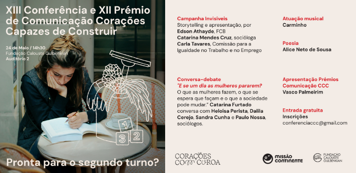 imagem XIII Conferência e XII Prémio de Comunicação Corações Capazes de Construir