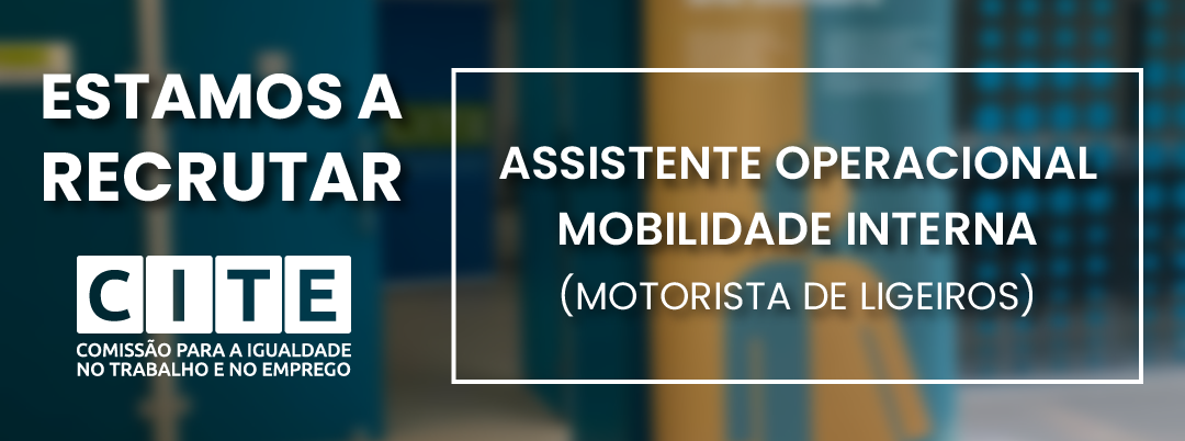imagem Estamos a Recrutar | Mobilidade Interna